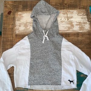 PINK Workout Cropped Hoodie